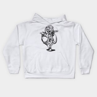 Cheerful buddha Kids Hoodie